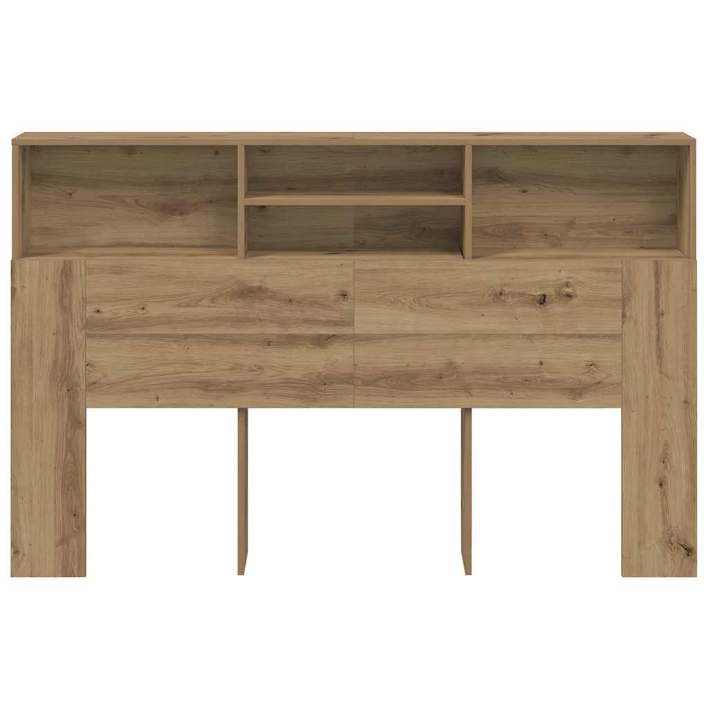sengegavl 160x19x103,5 cm konstrueret træ kunsteg