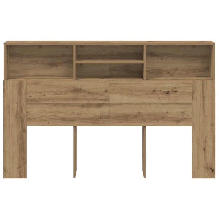 sengegavl 160x19x103,5 cm konstrueret træ kunsteg