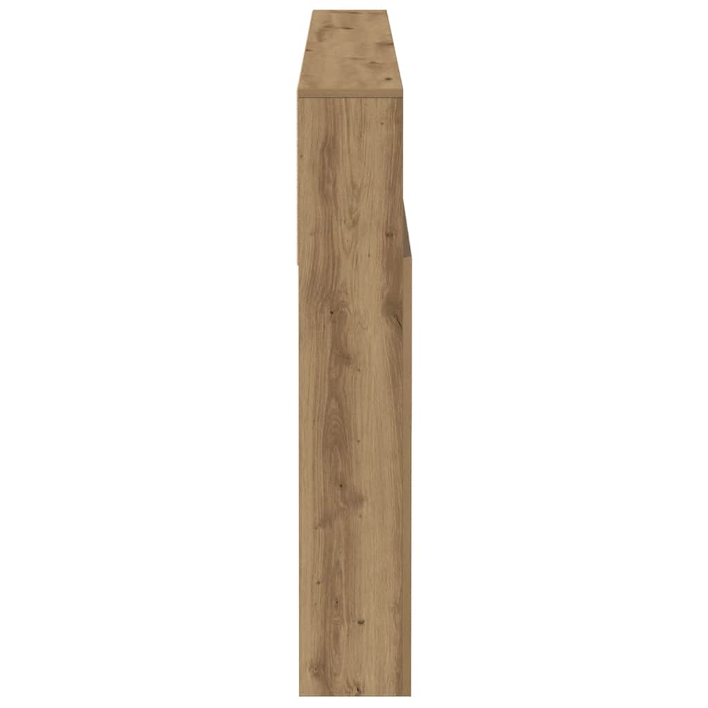 sengegavl 160x19x103,5 cm konstrueret træ kunsteg