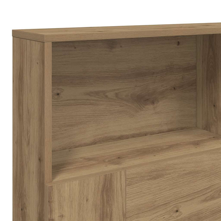 sengegavl 160x19x103,5 cm konstrueret træ kunsteg
