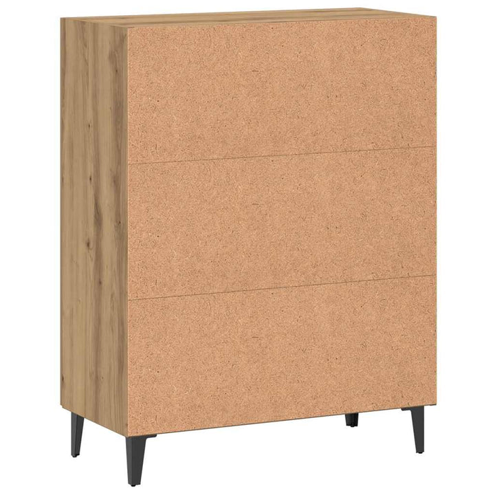 skab 70x34x90 cm konstrueret træ kunsteg