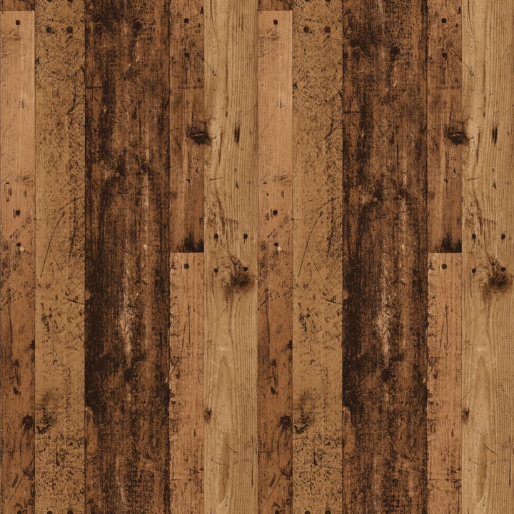 skab 90x34x80 cm konstrueret træ gammelt træ-look