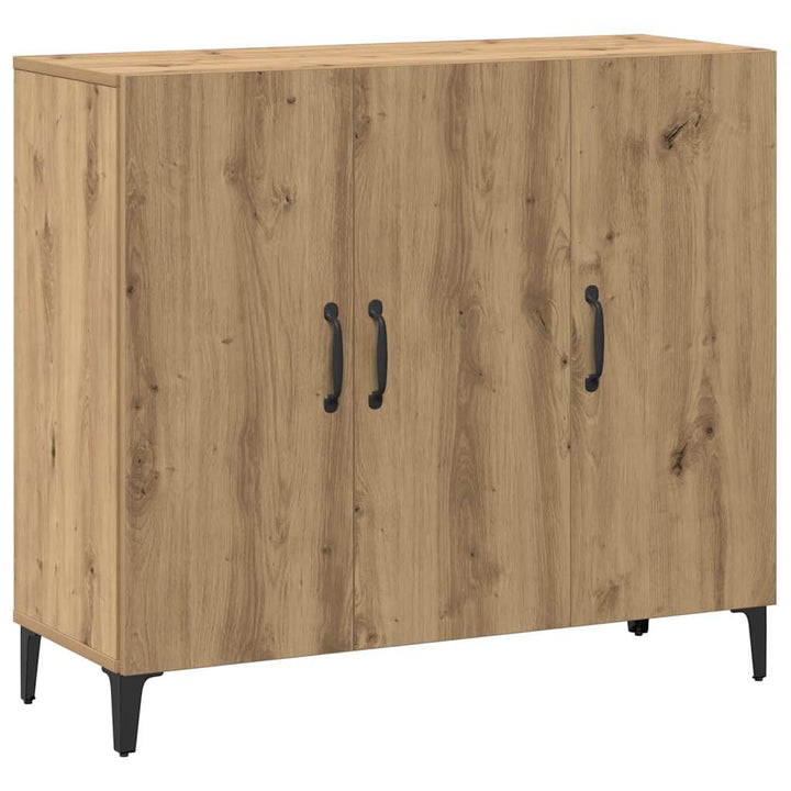 skab 90x34x80 cm konstrueret træ kunsteg