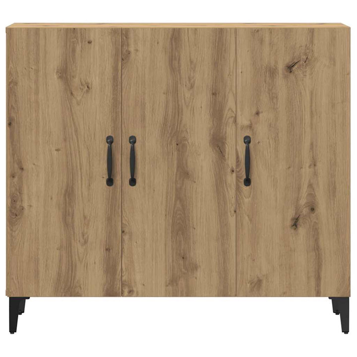 skab 90x34x80 cm konstrueret træ kunsteg