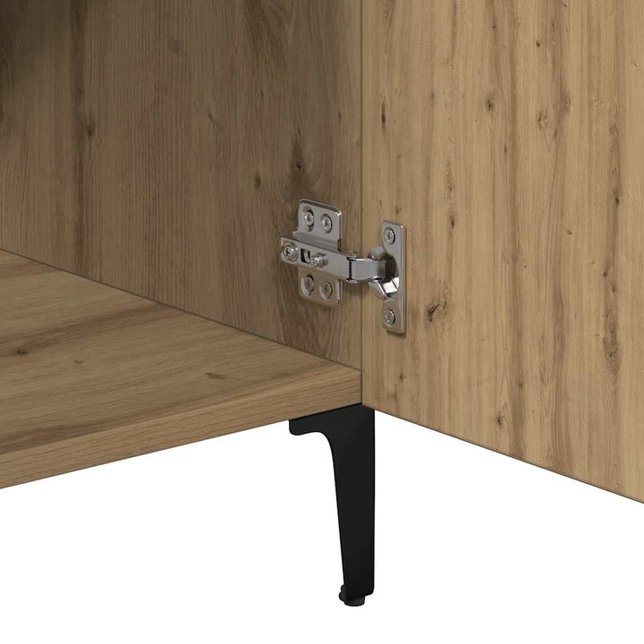 skab 90x34x80 cm konstrueret træ kunsteg