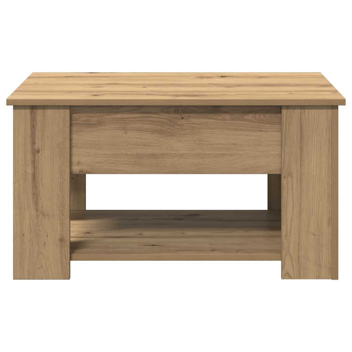 sofabord 79x49x41 cm konstrueret træ kunsteg