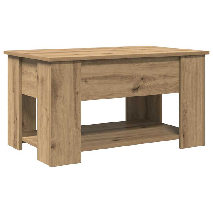 sofabord 79x49x41 cm konstrueret træ kunsteg