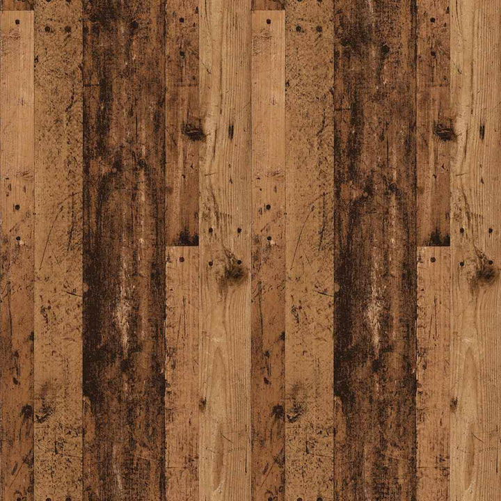 sengeborde 2 stk. 40x36x65 cm konstrueret træ gammelt trælook