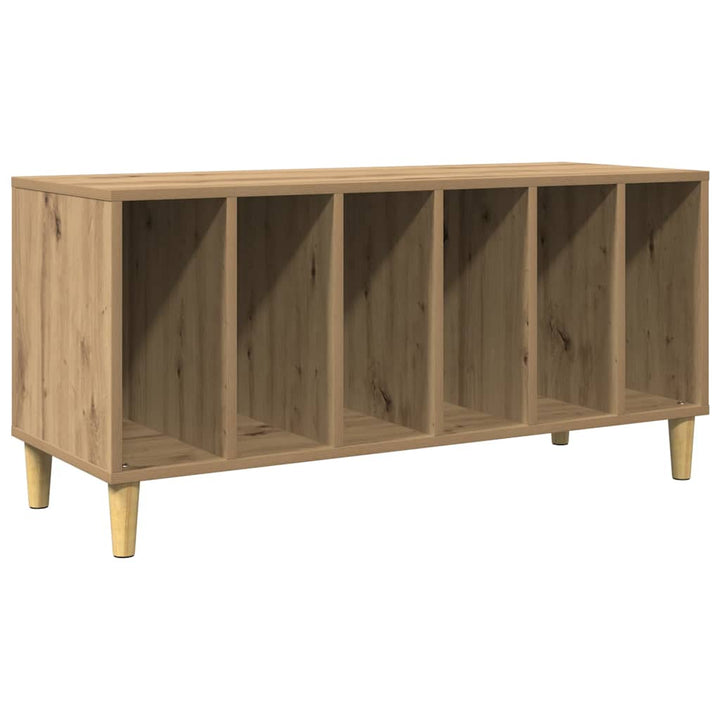 vinylskab 100x38x48 cm konstrueret træ kunsteg