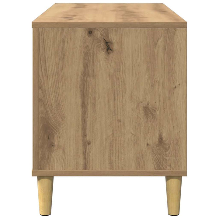 vinylskab 100x38x48 cm konstrueret træ kunsteg