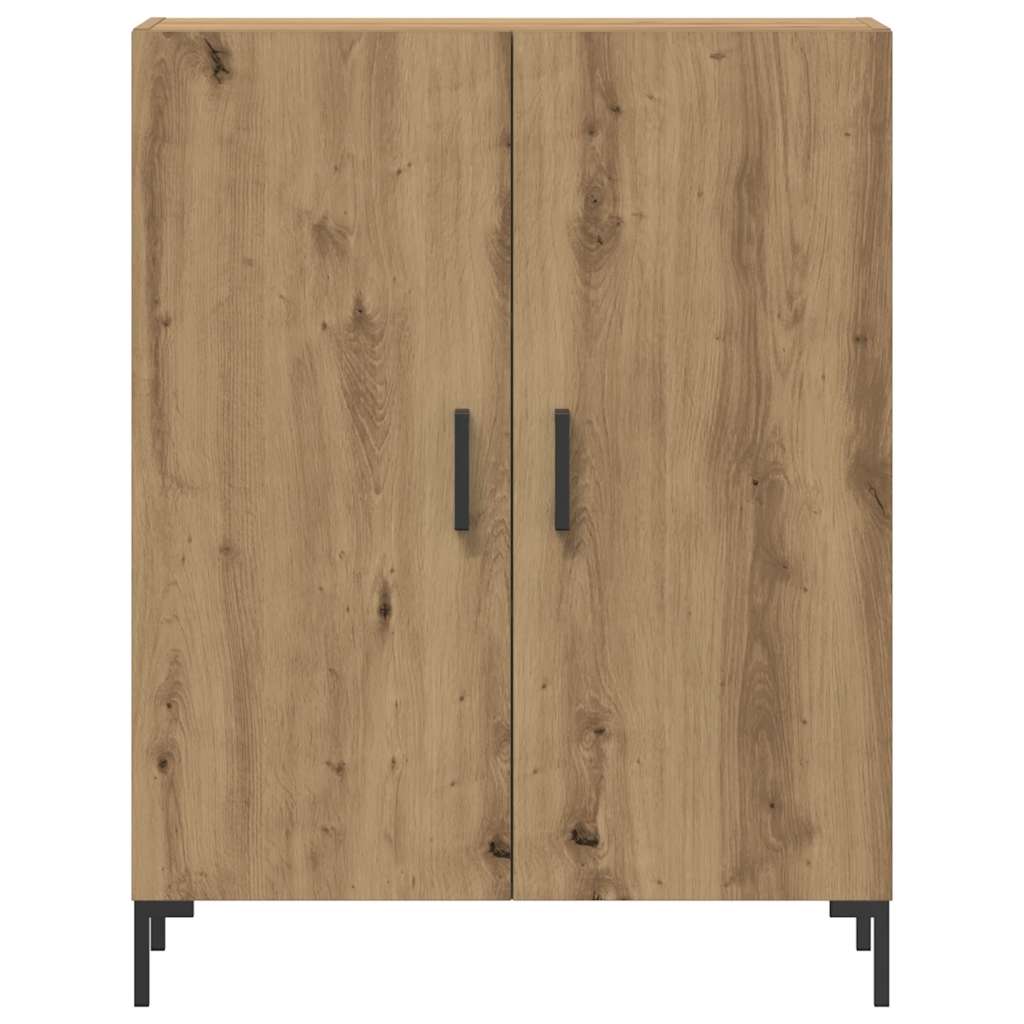 skab 69,5x34x90 cm konstrueret træ kunsteg