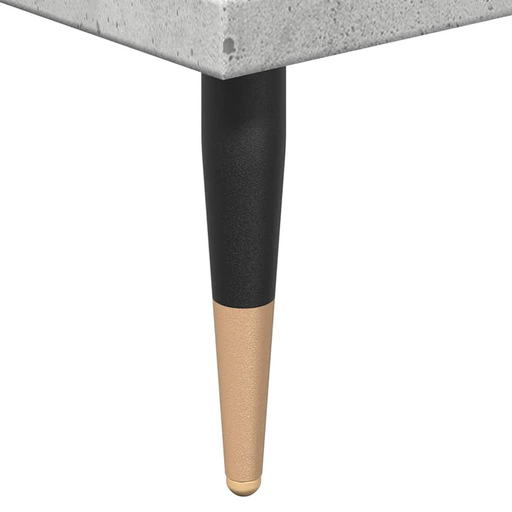 badeværelsesskab 80x33x60 cm konstrueret træ betongrå