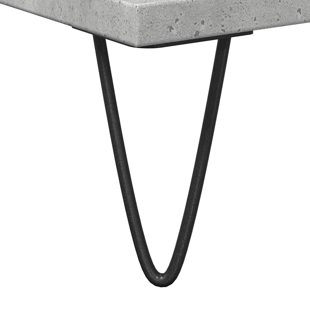 badeværelsesskab 80x33x60 cm konstrueret træ betongrå