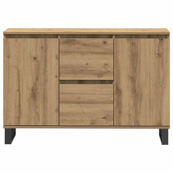 skænk 101,5x35x70 cm konstrueret træ kunsteg