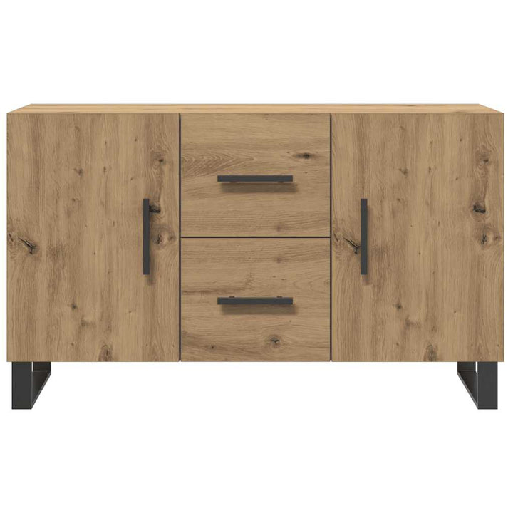 skænk 100x36x60 cm konstrueret træ kunsteg