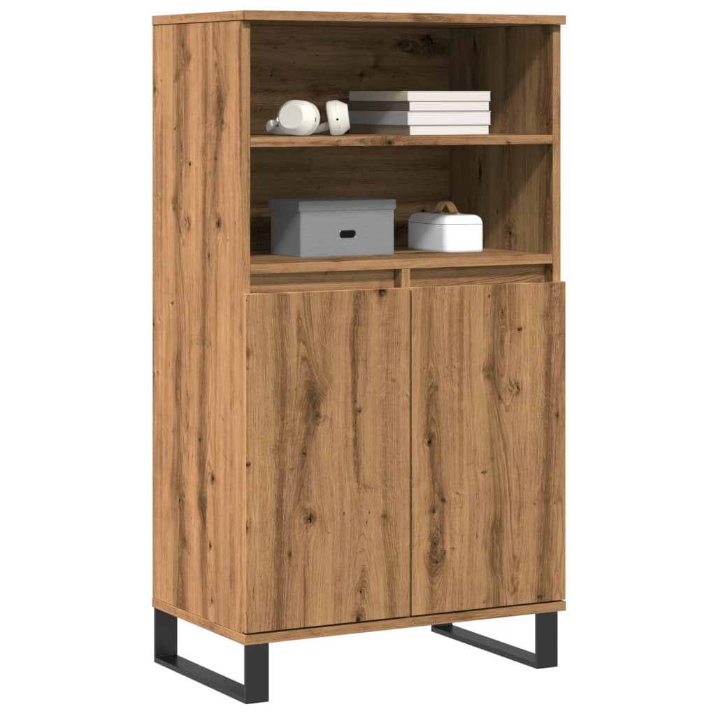 skab 60x36x110 cm konstrueret træ kunsteg