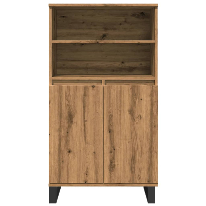 skab 60x36x110 cm konstrueret træ kunsteg