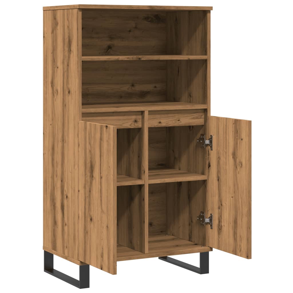skab 60x36x110 cm konstrueret træ kunsteg