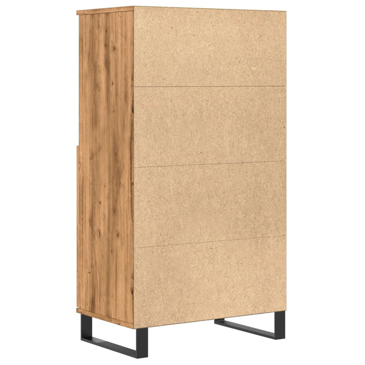 skab 60x36x110 cm konstrueret træ kunsteg