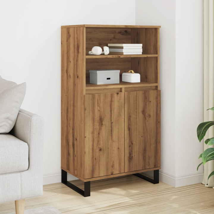 skab 60x36x110 cm konstrueret træ kunsteg