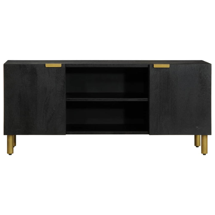 tv-bord 105x33x46 cm konstrueret træ sort