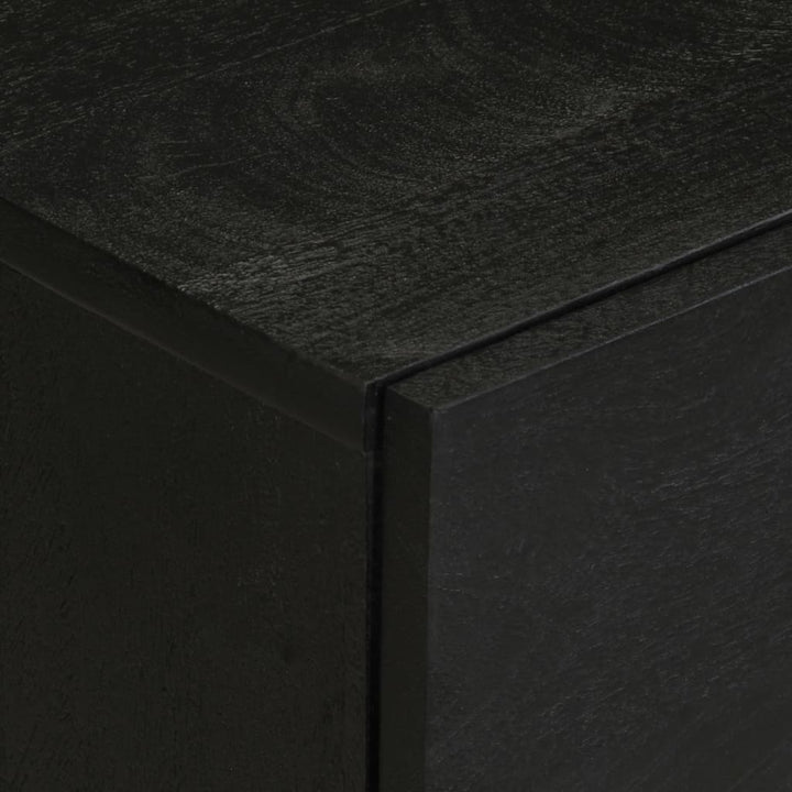 sengebord konstrueret træ 50x33x62 cm sort