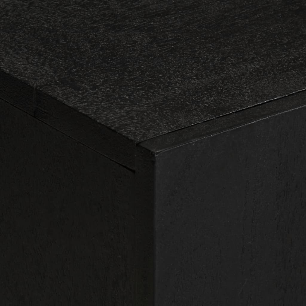 tv-bord 105x33x46 cm konstrueret træ sort