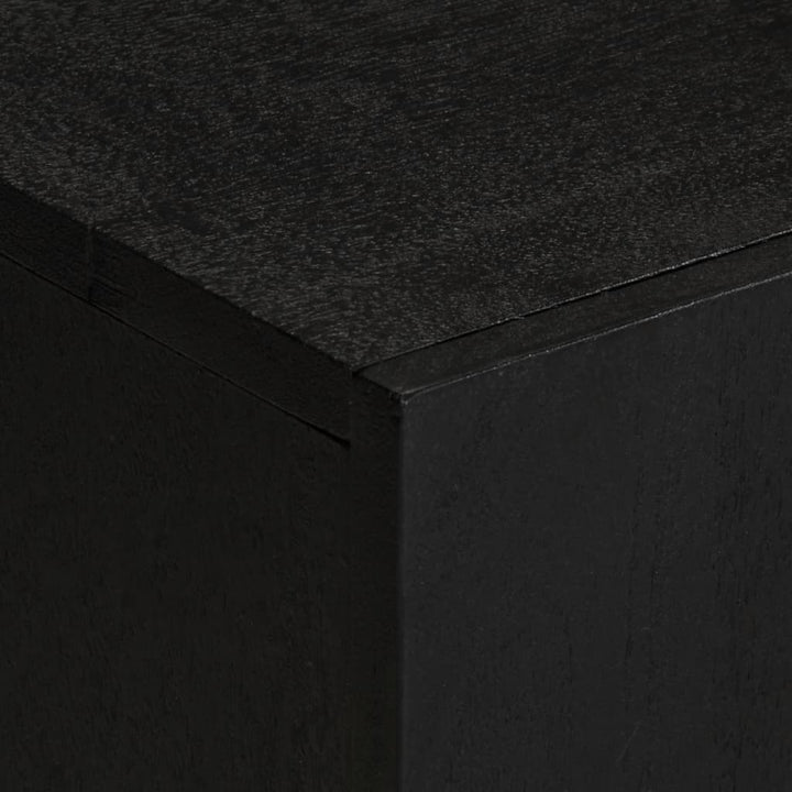 tv-bord 105x33x46 cm konstrueret træ sort