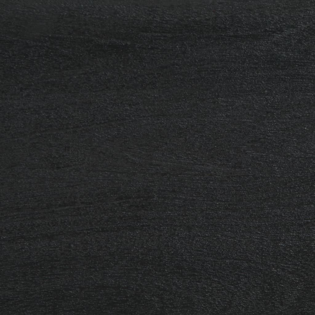 skab 60x33x75 cm konstrueret træ sort