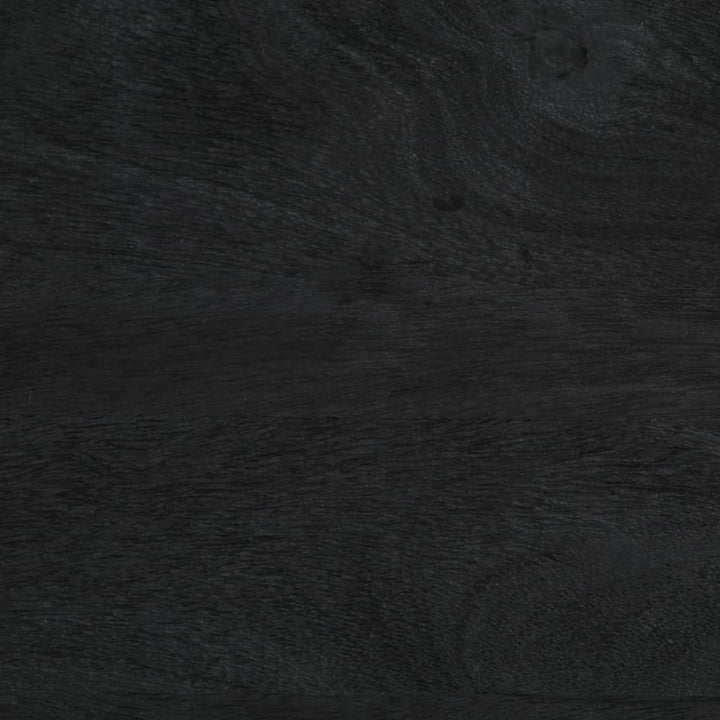 skænk 80x33x75 cm konstrueret træ sort