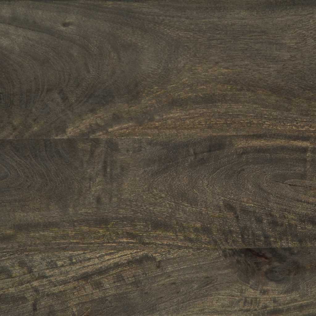 skænk 60x33x75 cm massivt mangotræ sort