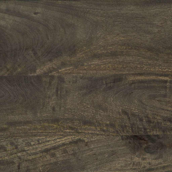 skænk 80x33x75 cm massivt mangotræ sort