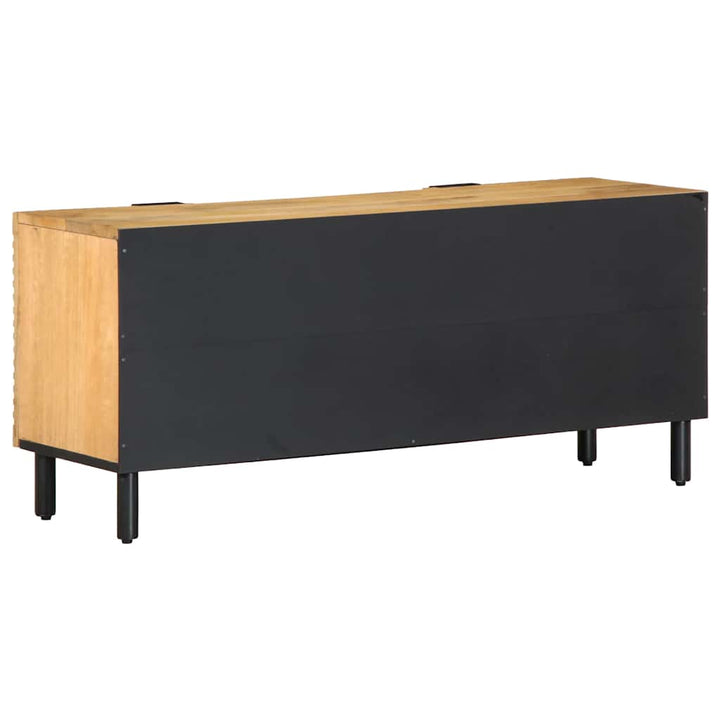 tv-bord 105x33x46cm massivt mangotræ brun