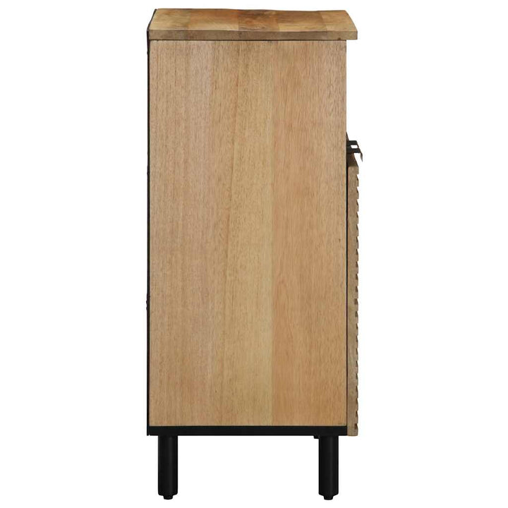 skænk 60x33x75 cm massivt mangotræ brun