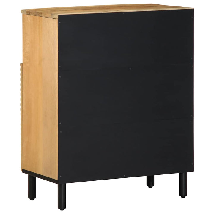 skænk 60x33x75 cm massivt mangotræ brun