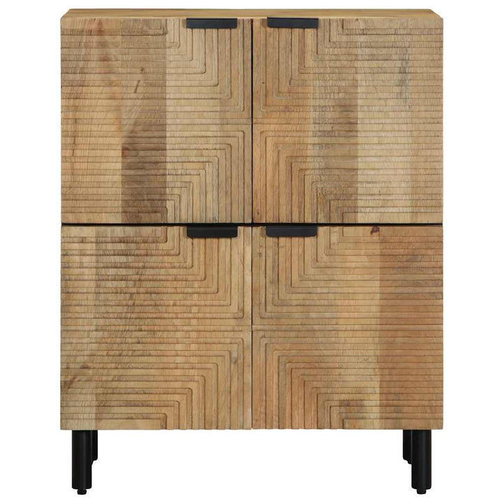 skænk 60x33x75 cm massivt mangotræ brun