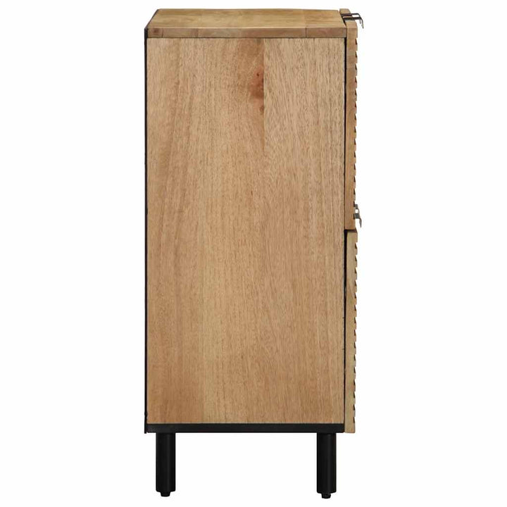 skænk 60x33x75 cm massivt mangotræ brun