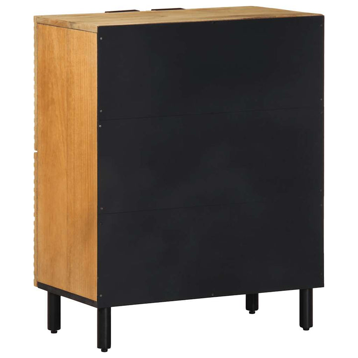 skænk 60x33x75 cm massivt mangotræ brun