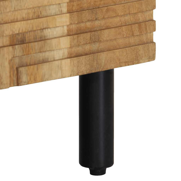 skænk 60x33x75 cm massivt mangotræ brun