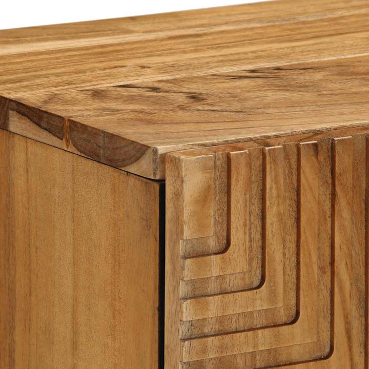 skænk 60x33x75 cm massivt akacietræ
