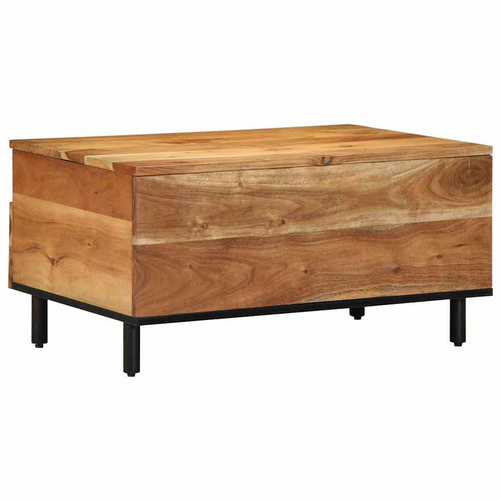 Sofabord med skuffe Brun 80 x 54 x 40 cm Massivt akacietræ