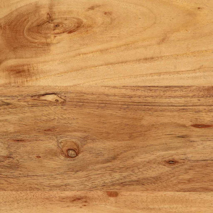 Skænk med hylde med dør Brun 60 x 33 x 75 cm Massivt akacietræ