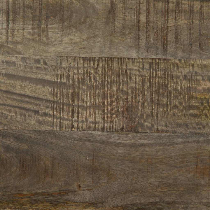 tv-bord 105x33,5x46 cm massivt mangotræ lysegrå