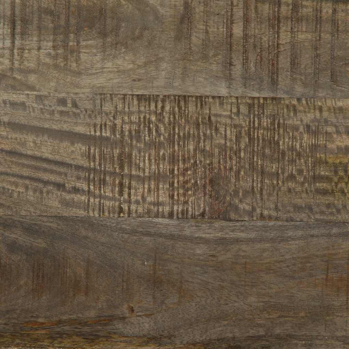skænk 60x33,5x75 cm massivt mangotræ lysegrå