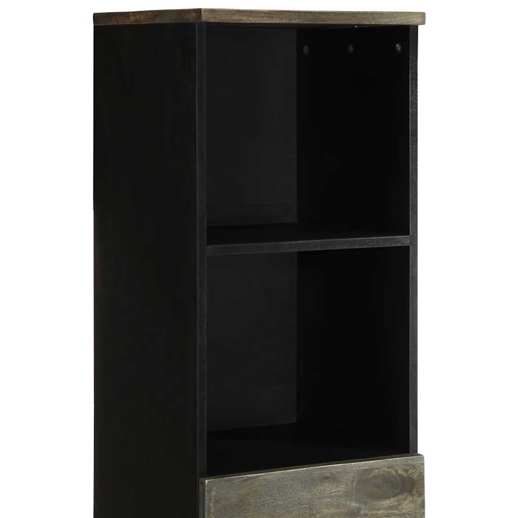 badeværelsesskab 38x33x160 cm massivt mangotræ