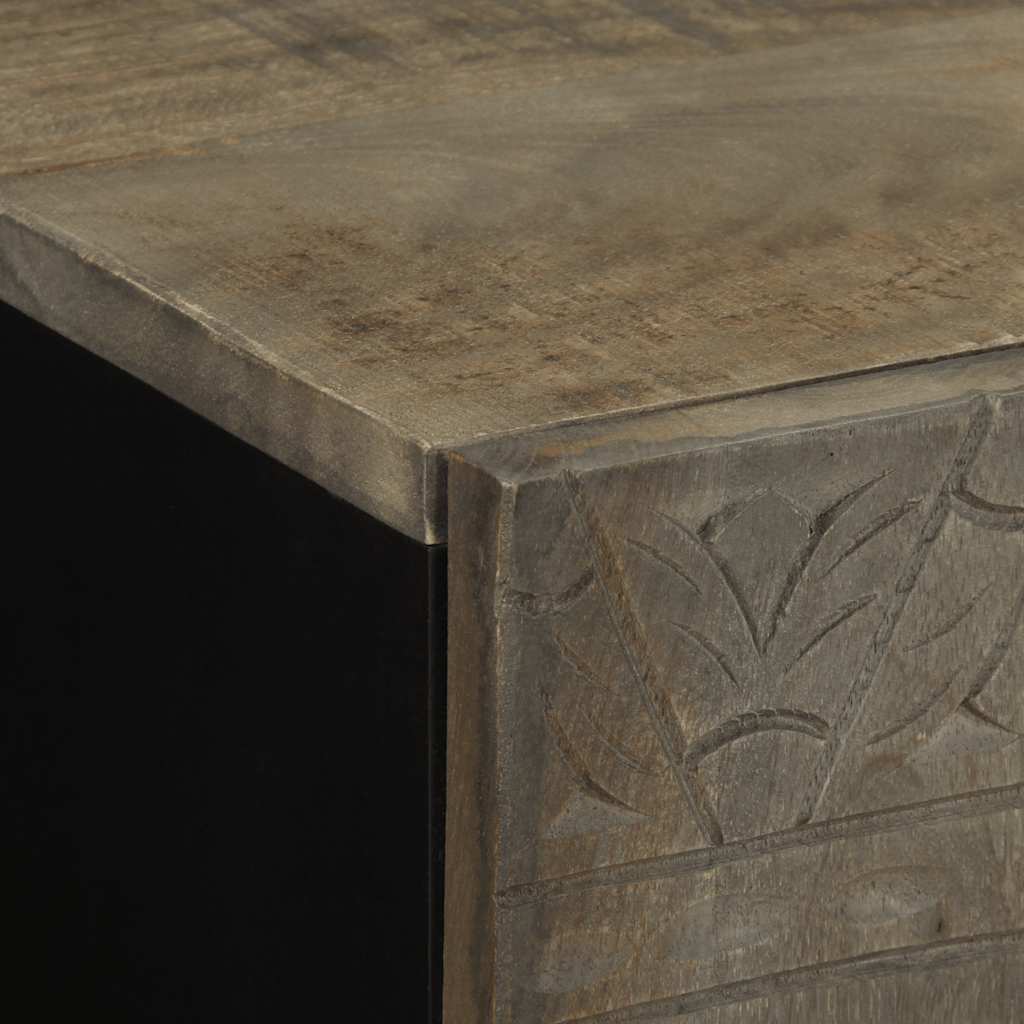 skænk 60x33x75 cm massivt mangotræ