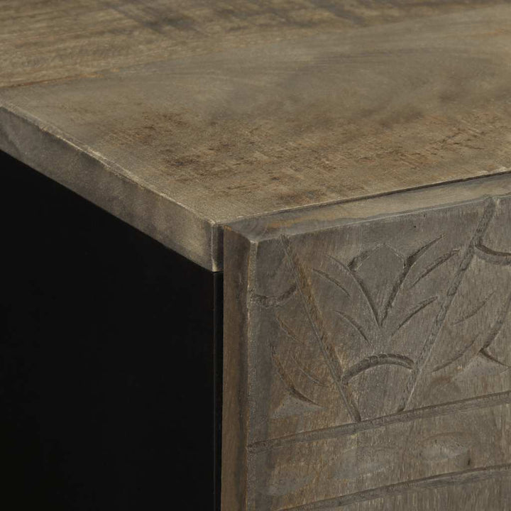 skænk 60x33x75 cm massivt mangotræ