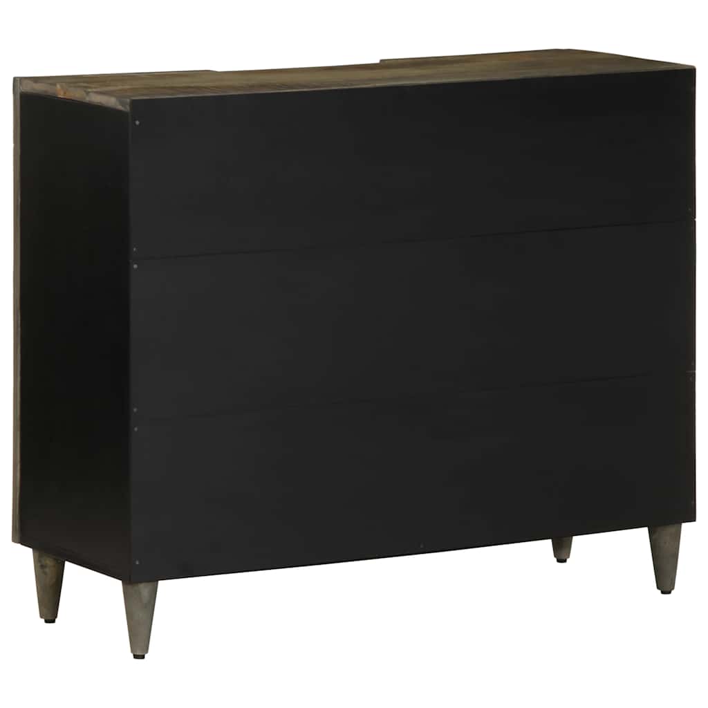 skænk 90x33x75 cm massivt mangotræ