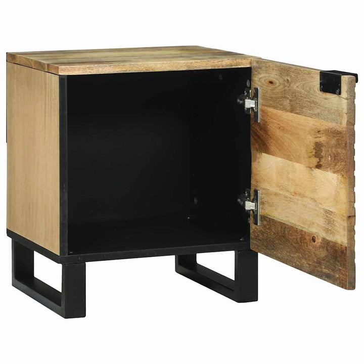 Natskab 2 pcs Brun 40 x 33 x 46 cm Massivt mangotræ
