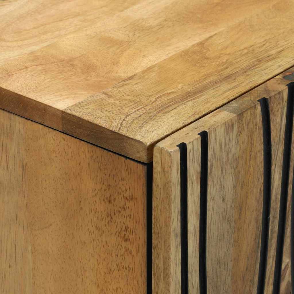 Sideboard Brun 60 x 33.5 x 75 cm Massivt mangotræ